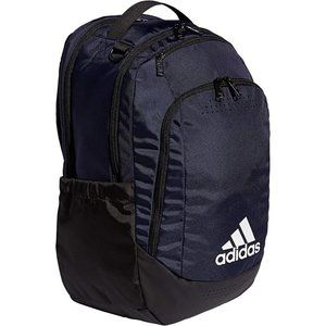 Adidas Defender Team Sports Backpack, Black/Blue, One Size Bag #842